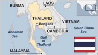 Thailand Map