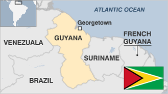 Guyana Map