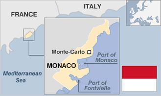 Monaco Map