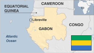 Gabon Map