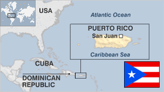 Puerto Rico Map