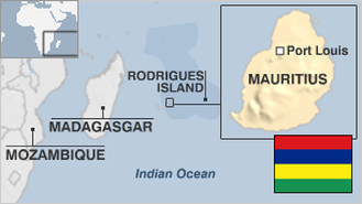Mauritius Map
