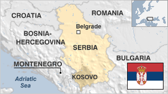 Serbia Map