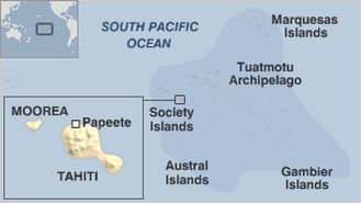 French Polynesia Map