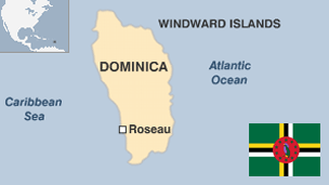 Dominica Map