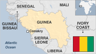 Guinea Map