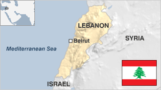 Lebanon Map