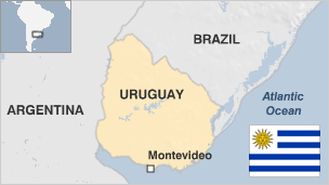 Uruguay Map