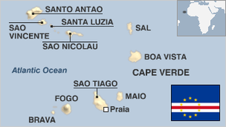 Cape Verde Map