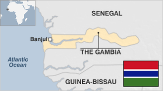 Gambia Map
