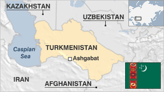 Turkmenistan Map