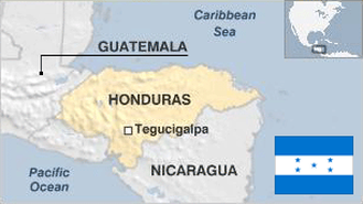 Honduras Map