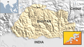 Bhutan Map
