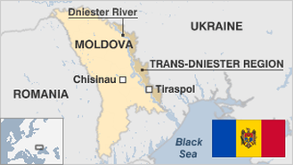 Moldova Map