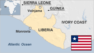 Liberia Map