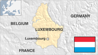 Luxembourg Map