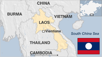 Laos Map
