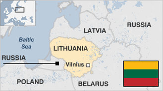 Lithuania Map