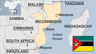 Mozambique Map