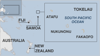 Tokelau Map