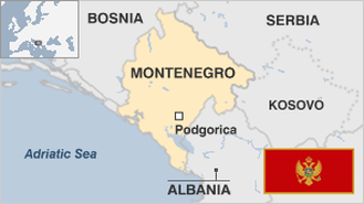 Montenegro Map